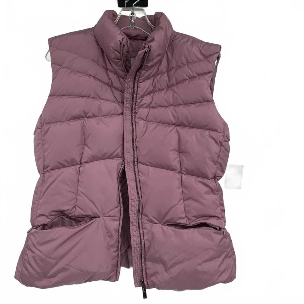 Add Down Purple Puffer Vest with Pockets & Full Zip | Womens 12
